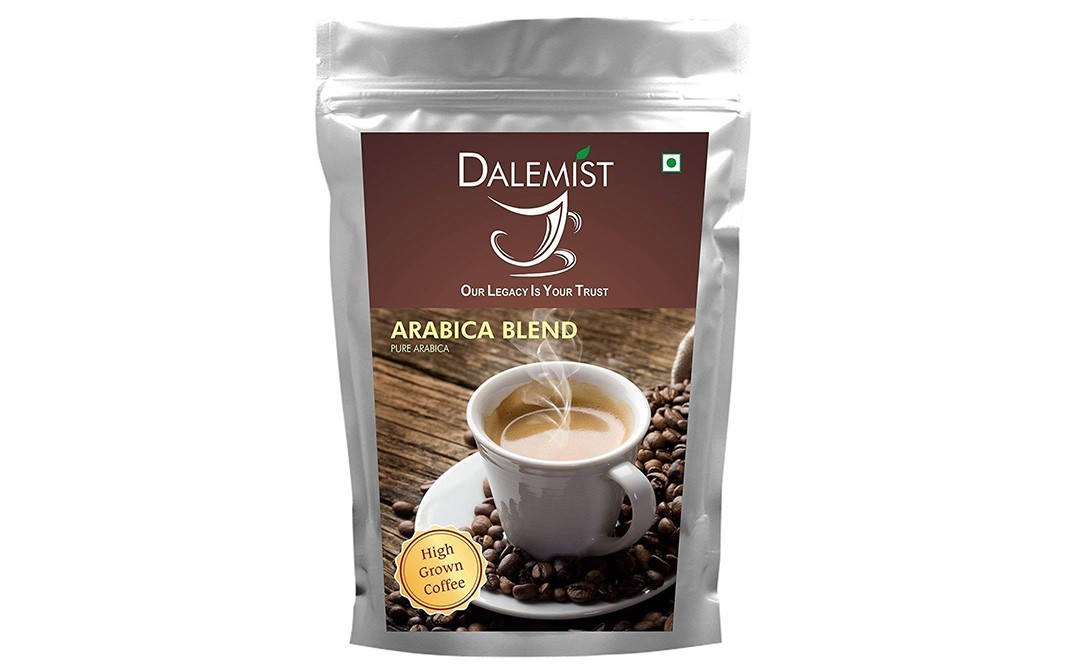 Dalemist Arabica Blend Pure Arabica High Grown Coffee   Pack  500 grams